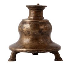 Antique Rare Brass Hookah Base
