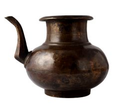 Brass Container Or Water Pot With Spout