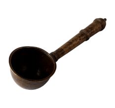 Heavy BrassÂ Rare Religious LadleÂ Spoon