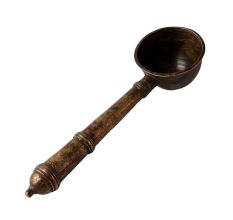 Heavy BrassÂ Rare Religious LadleÂ Spoon