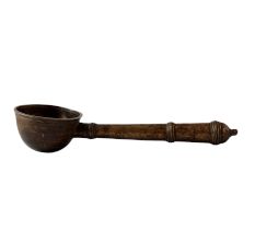 Heavy BrassÂ Rare Religious LadleÂ Spoon