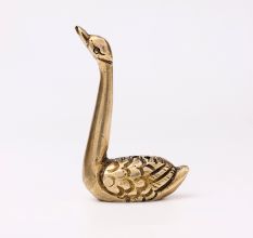 Brass Swan Incense Holder