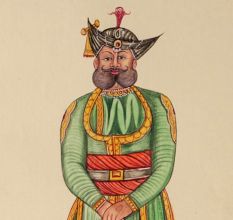 Royal Maharaja of Emperor Watercolor Painting