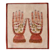 Cloth Painting  Of Hand Tantrik Tantric Painting