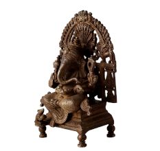 Brass Idol of God Ganesha Decorative Murti
