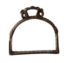 Old Fashioned Brass Horse Stirrup