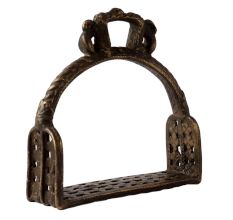Old Fashioned Brass Horse Stirrup
