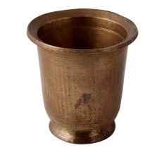 Brass Tumbler Glass With A Round Base