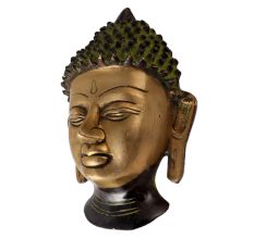 Brass Buddha Head Statue For Decoration