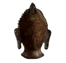 Brass Buddha Head Statue For Decoration