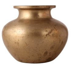 Holy Water Pot from Himachal made of Bell Metal Alloy