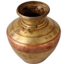 Brass-Copper Used Water Pot for Hindu Worship