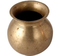 Vintage Holy Water Pot made of Brass Alloy