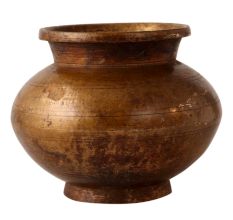 Brass Vintage Holy Water Pot
