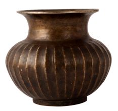 Beautiful Pattern Brass Pot