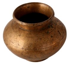 Plain Brass Pot for Wedding Ceremonies