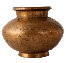 Plain Brass Pot for Wedding Ceremonies