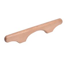 Handmade Natural Wooden Medium Door Handles 8 Inches