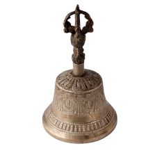 Brass Dorje Vajra Pestle Vajra Bell