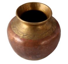 Authentic Brass And Copper Water Pot