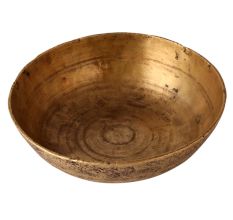 Handmade Brass Round Bowl