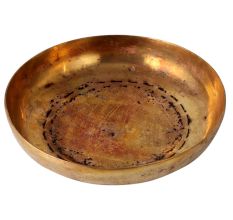 Vintage Brass Bowl for Holy Worship