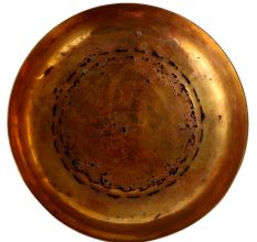 Vintage Brass Bowl for Holy Worship