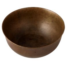 Plain Vintage Brass Bowl for Holy Worship