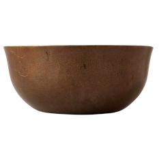 Plain Vintage Brass Bowl for Holy Worship