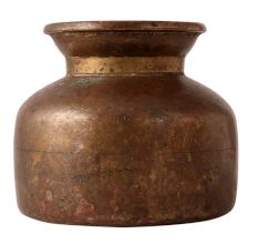 Used Brass Holy Water Pot