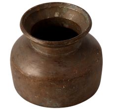 Handmade Brass Water Pot for Sun Puja