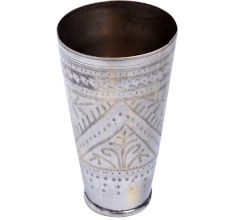Brass Leaf DesignÂ Punjabi Lassi Glass