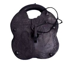 Big Chest Iron Padlock With Key