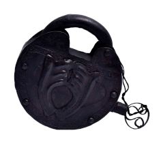 Medieval Cast Iron Lock and Key