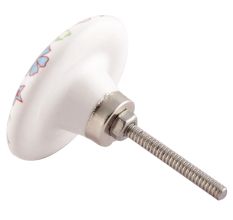 Turquoise Lily Knob