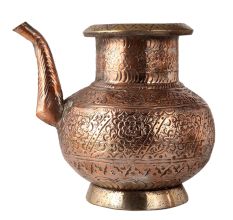 Beautifully Engraved Holy Water Pot