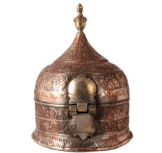 Vintage Copper Paan Daan Dome Lid