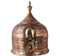 Vintage Copper Paan Daan Dome Lid