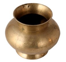 Plain Shiny Gangajal Bronze Water Pot
