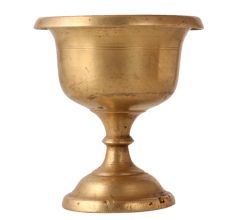 Traditional Indian Bronze Cup with stand