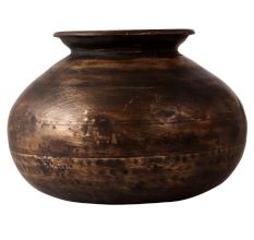 Vintage Used Brass Kalash Water Pot
