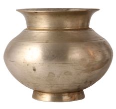 Handmade White Metal Water Pot