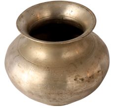 Shiny Gangajal Water Pot for Hindu Rituals