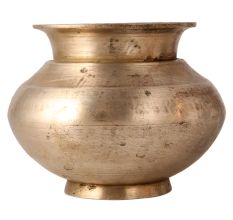 Vintage Used White Metal Alloy Water Pot