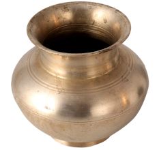 Used White Metal Alloy Water Pot