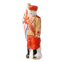 Porcelain Military Toy Soldier Figurine