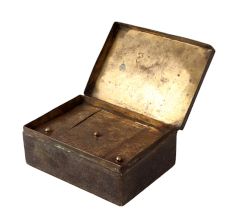 Rectangular BrassÂ Paan Daan Container Dabba