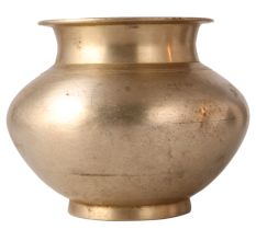 Round Plain Holy Water Pot