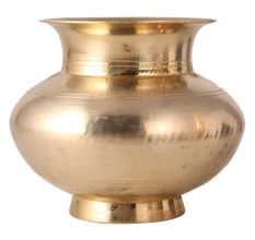 Golden Finish Vintage Kalash for Hindu Rituals
