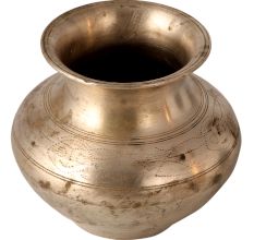 Hand Carved Needle Work Lota Water Pot